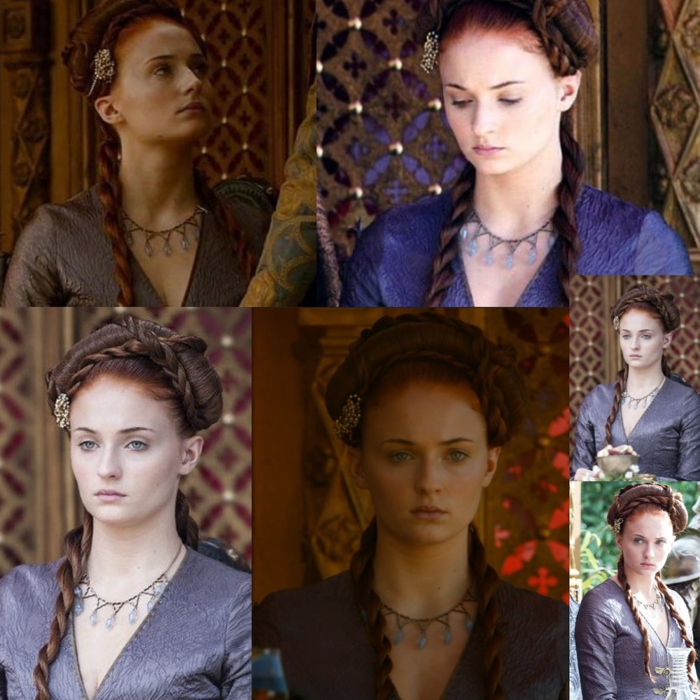 Sansa Stark Poison Necklace Handmade Game of Thrones Replica Cosplay Costume - Picture 2 of 16